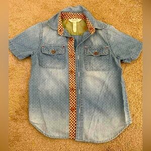 Boys button up shirt